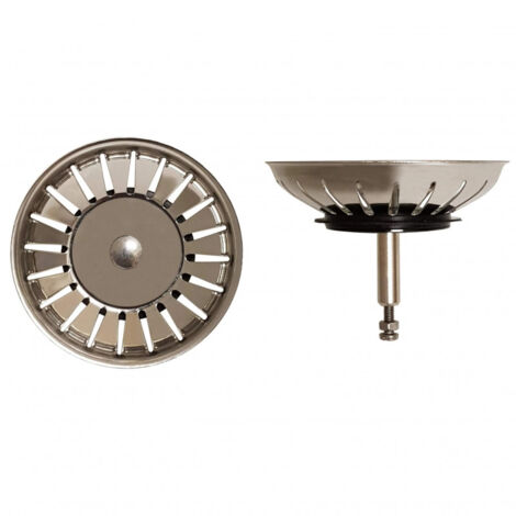 Panier bonde automatique 83 mm – Drainage efficace – Compatible bondes standards – Installation facile avec tige réglable – Lb Plast