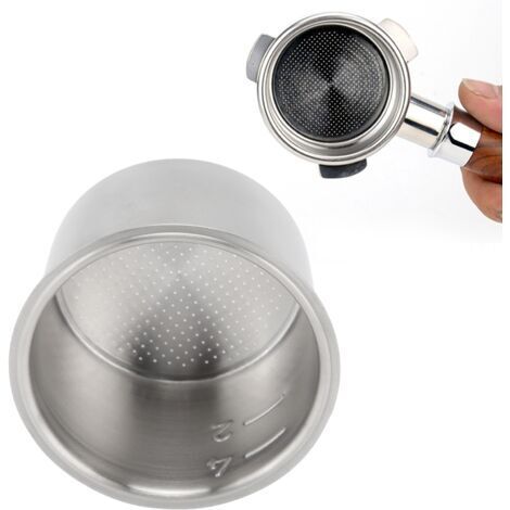 Panier Filtrant Ultra Fin en Acier Inoxydable, pour Machines à café de 51mm, adapté à EUPA Donlim