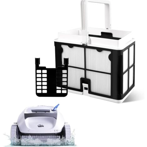ZOTERNEN Panier filtrant ultra-fin robot nettoyeur de piscine pour Dolphin S50 S100 Active 10 & 15 Echo T15 T25 Proteus DX3 Saturn Cayman Escape Nautilus CC Encore E10 Explorer E20 Solo Advanta