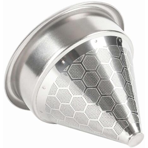 Panier-filtre 58 mm avec porte-filtre à café filtre argenté