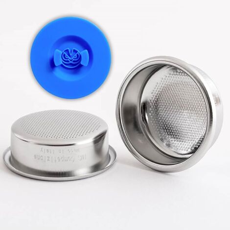 Panier Filtre Convexe 58 Mm - 1 Unité - Acier Inoxydable - Pour Porte-Filtres Sans Fond E61 - Machines Espresso Professionnelles - 26 Mm