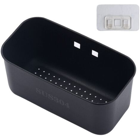 Panier filtre pour éviers, acier inoxydable 304 (noir)