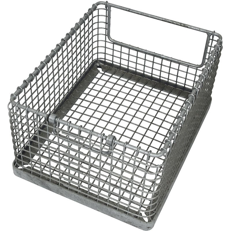 FRANKEL kaiserkraft, Panier gerbable pour charges lourdes, avec