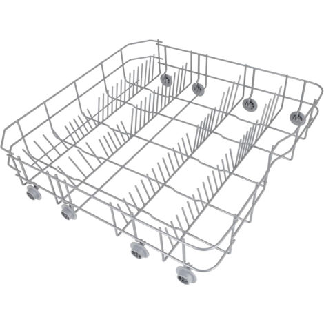 Panier inferieur avec roulettes (52,4 x 51,2 x 13,5 cm) pour lave-vaisselle Indesit, IKEA, Ariston Hotpoint - C00631972