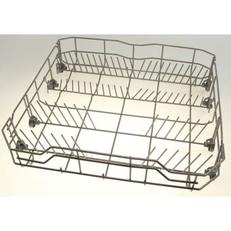 Panier inférieur gris (34420449, 672000800210) Lave-vaisselle HIGHONE, HIGH ONE, OCEANIC, SABA, HOME, FAR, ORIGANE, GENERISS, TECNOLEC, COLDIS, KOERTING, GORENJE, LAZER, PROLINE, URANIA, VALBERG, HIGH