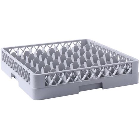 Panier lave-vaisselle pour verres et verres, 49 pièces, 50 x 50 cm - Hendi 877012