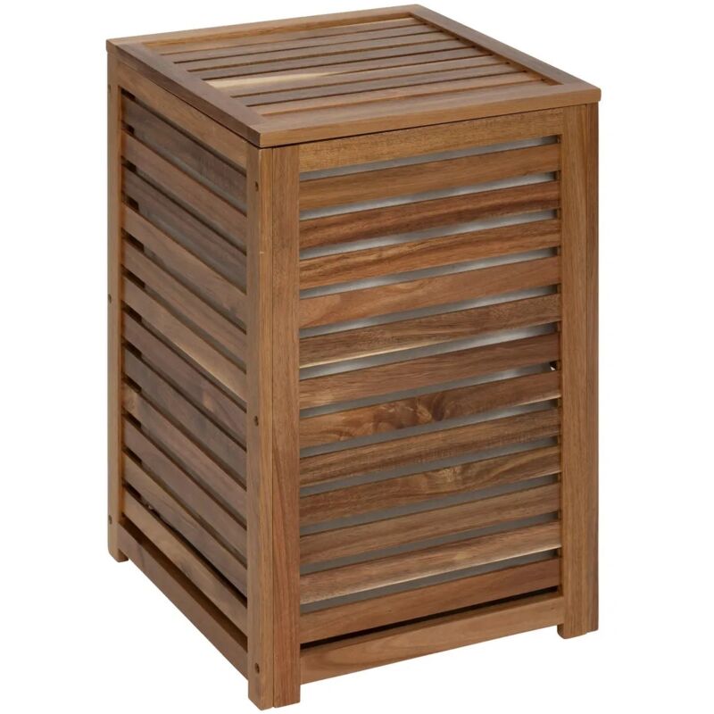 5five Simply Smart - Panier à Linge 65 l Acacia Marron Five