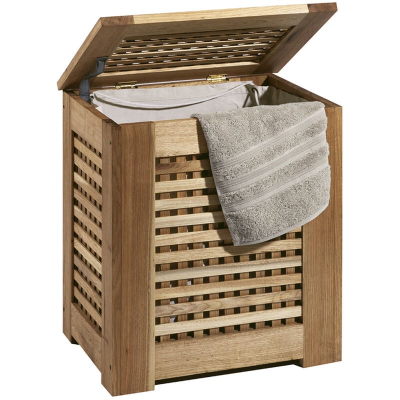 Panier à linge ankora en bouleau