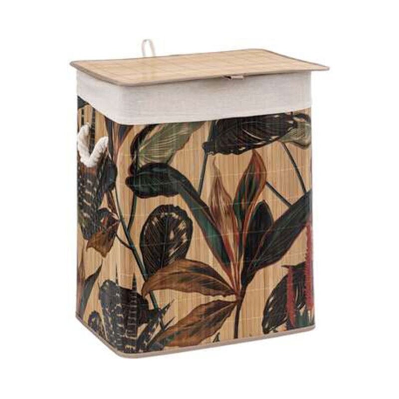 Panier à Linge en Bambou 'Palawan' 50L Multicolore