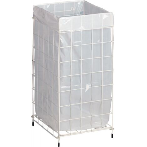 Panier linge serviette blanc