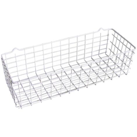 Panier Metaltex Pandino 33x12x9 cm Blanc