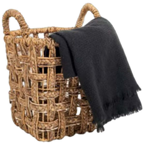 Panier Pauline - 35 x 35 x 35 cm - taille M - jute - naturel