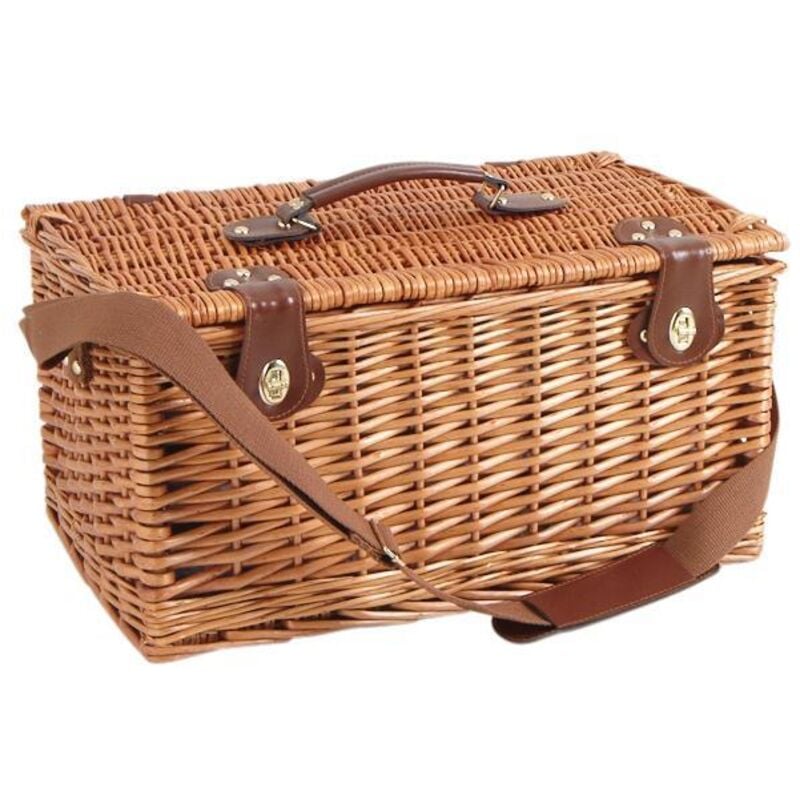 Panier pique-nique isotherme en osier