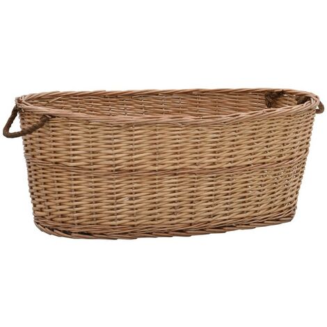 Panier Porte Bûches intérieur 88 cm de long Idéal rangement bois de chauffage