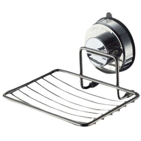 Panier porte - savon mural, acier inoxydable, douche en acier inoxydable, ventouse, porte - savon