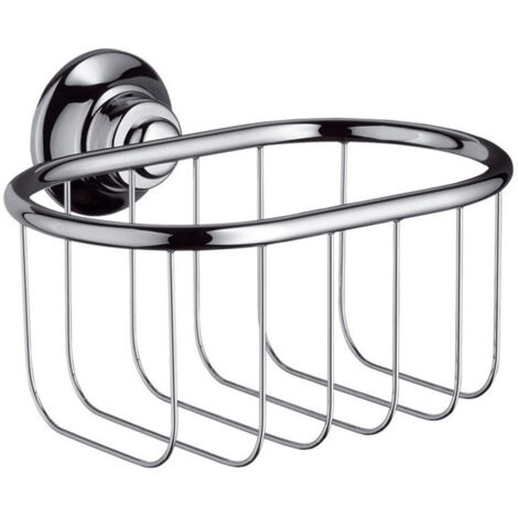 Panier porte-savon nickel poli