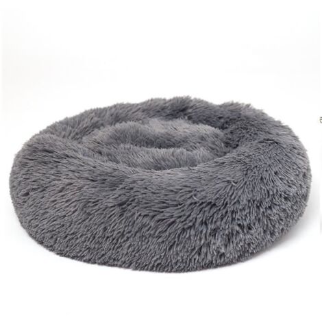Panier pour chat-chien - 40cm - Gris foncé Couchage Lit Animaux