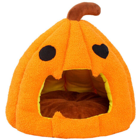Panier pour Chat,Citrouille d'Halloween