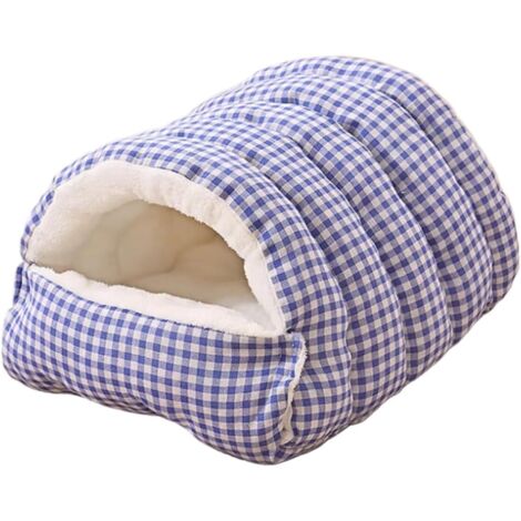 Panier pour Chats d'Intérieur Coussin Confortable Amovible