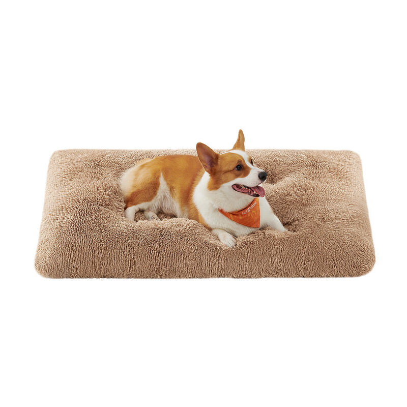 Panier pour Chien, Canapé, Lit pour Animaux, 110 x 73 cm, Rembourrage Moelleux, Lavable, Coussin pour Chien, Marron Camel Panier pour Chien, Canapé, Lit pour Animaux, 110 x 73 cm, Rembourrage Moelleux, Lavable, Coussin pour Chien, Marron Camel