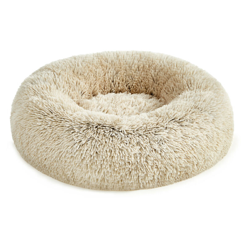 Panier pour Chien, Lit Ronde en Forme de Beignet, Canapé, Coussin Central Amovible et Lavable, Tissu Peluche Doux, Ø60 cm, Kaki Ombré Panier pour Chien, Lit Ronde en Forme de Beignet, Canapé, Coussin Central Amovible et Lavable, Tissu Peluche Doux, Ø60 cm, Kaki Ombré