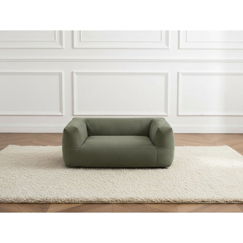 Bobochic - Panier pour chien salto velours côtelé xl (115 cm) Vert