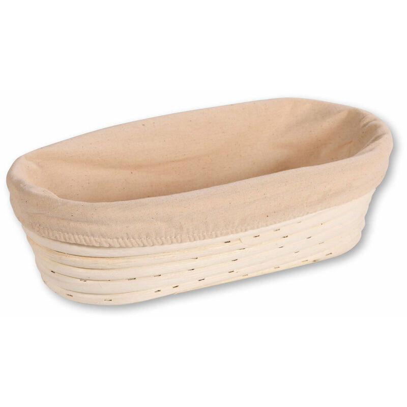 Kesper - Panier pour faire pousser du pain, ovale 28 x 15 cm