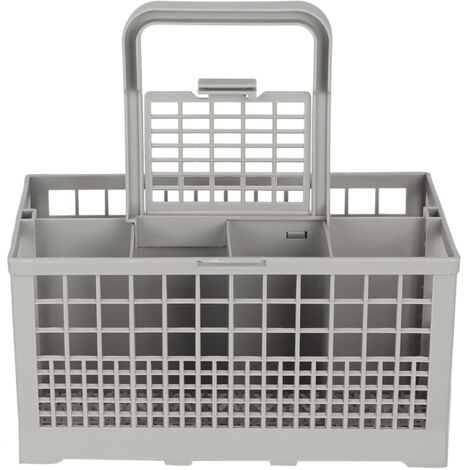 Panier pour Lave-Vaisselle, ABS Panier Universel pour Lave-Vaisselle, Boîte De Rangement De Remplacement De Couverts pour Lave-Vaisselle Polyvalent avec Poignée Universelle (240 X 135 X 123 Mm)