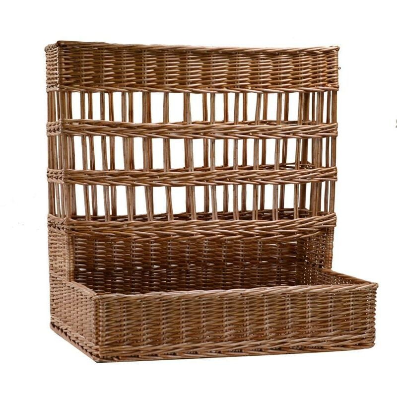 Panier présentoir rectangulaire en osier