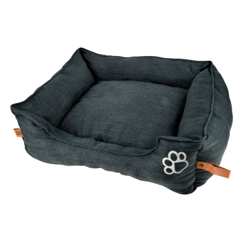 Panier rectangle gamme 'City' toutes dimensions Love Story - Anthracite - L 75 x l 70 x H 22 cm