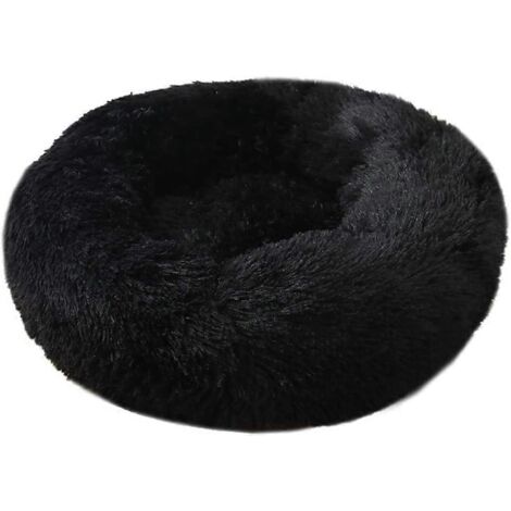 Panier rond en peluche pour chiens et chats, panier en forme de donut pour chats