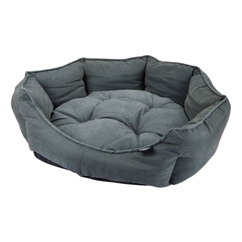 Panier rond touché peau de pêche gamme "Softy" Toutes dimensions Love Story - D 50 x H 16 cm