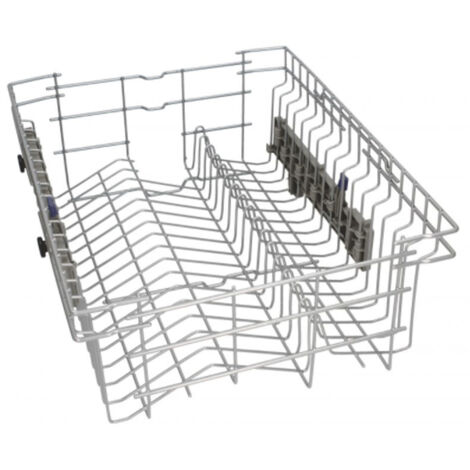 Panier supérieur et roulettes