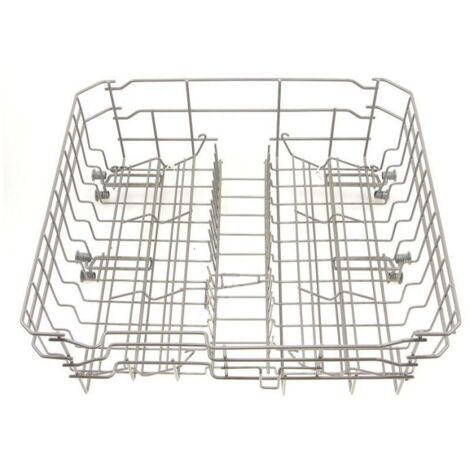 Panier supérieur gris (34420450, 672000800345) Lave-vaisselle GORENJE, MORA, CURTISS, PROLINE, HIGH ONE, SELECLINE, OCEANIC, VALBERG, SABA, GENERISS, HIGHONE, COLDIS, XPER, CONTINENTAL EDISON, TECNOL