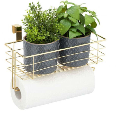 Panier suspendu avec support pour serviettes en papier