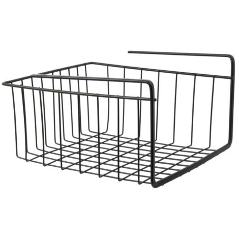 Panier Suspendu L26 Métal Filaire Noir