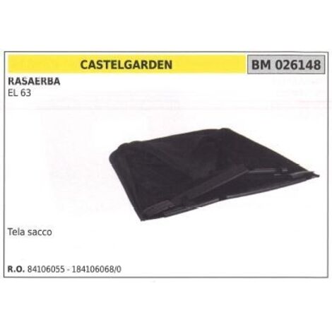 Panier toile CASTELGARDEN tondeuse EL 63 026148