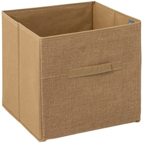 Panier toile de jute 31x31cm mix n  modul - 5five