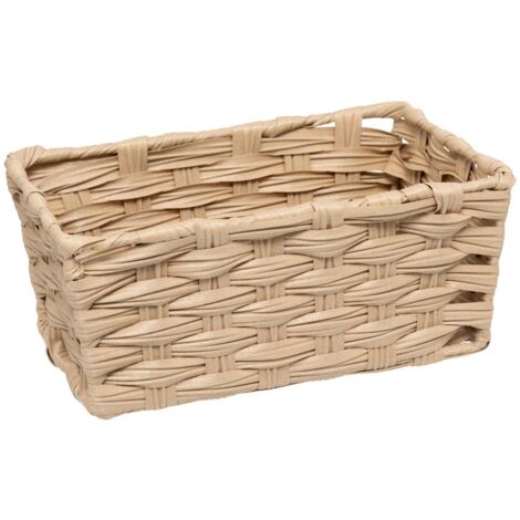 Panier tresseeffet bois naturel 3l - 5five