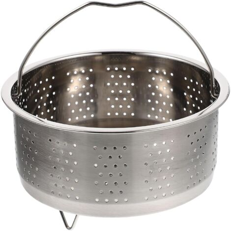 Panier vapeur en acier inoxydable pour autocuiseur et cuiseur à riz. Panier vapeur multifonction pour légumes, dim sum et cuisine