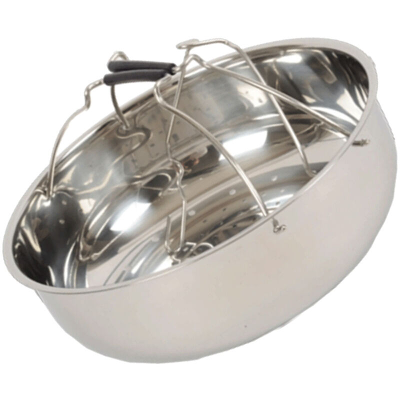 Panier vapeur pour Cookeo – Accessoire 6L pour cuisson vapeur – Compatible avec modèles Moulinex et Krups – Anse gaînée pour manipulation facile