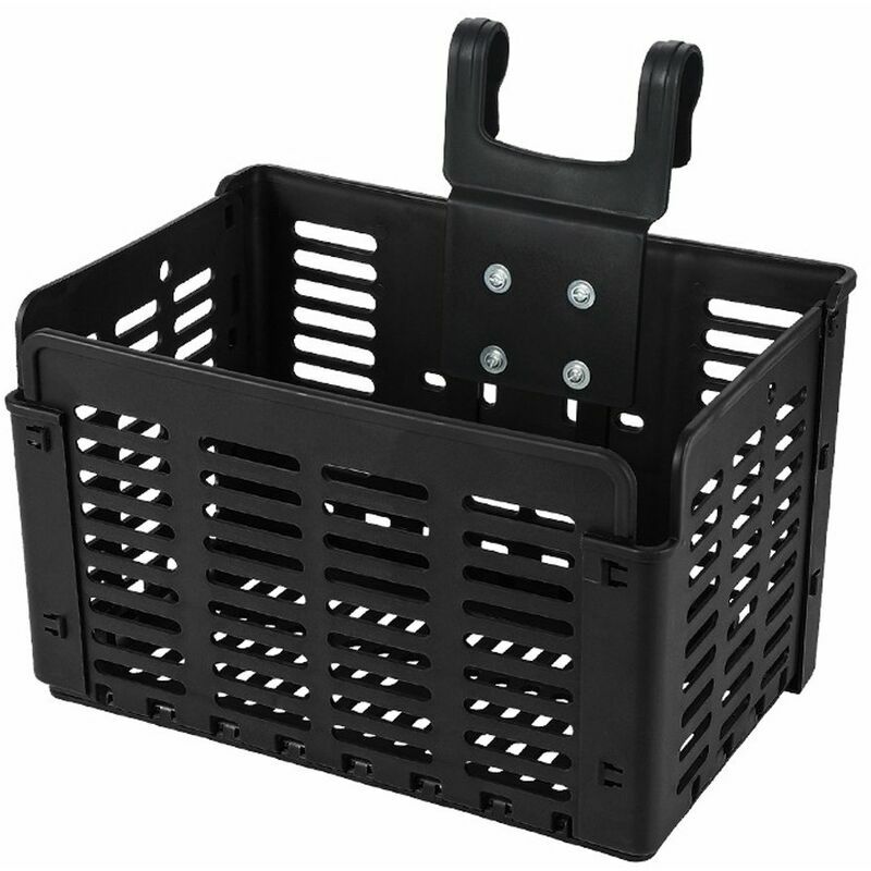 ZVD - Panier Vélo Pliable Noir - Sacoche de Transport et Accessoires de Cyclisme (Modèle: Noir)