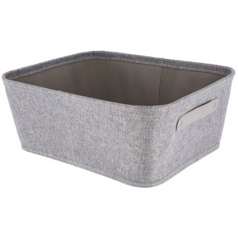 Paniere dressing polyester + eva l31,5xp39xh15 cm - gris - Tendance