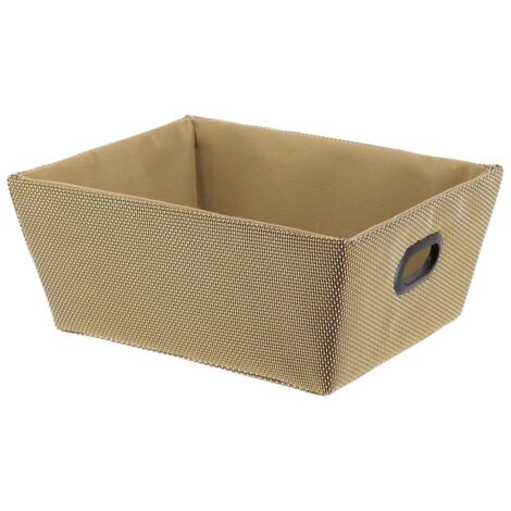 Paniere dressing polyester l20,5xp26xh10,5 cm - dore - Tendance