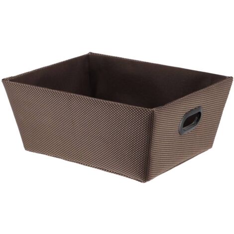 Paniere dressing polyester l20,5xp26xh10,5 cm - marron - Tendance
