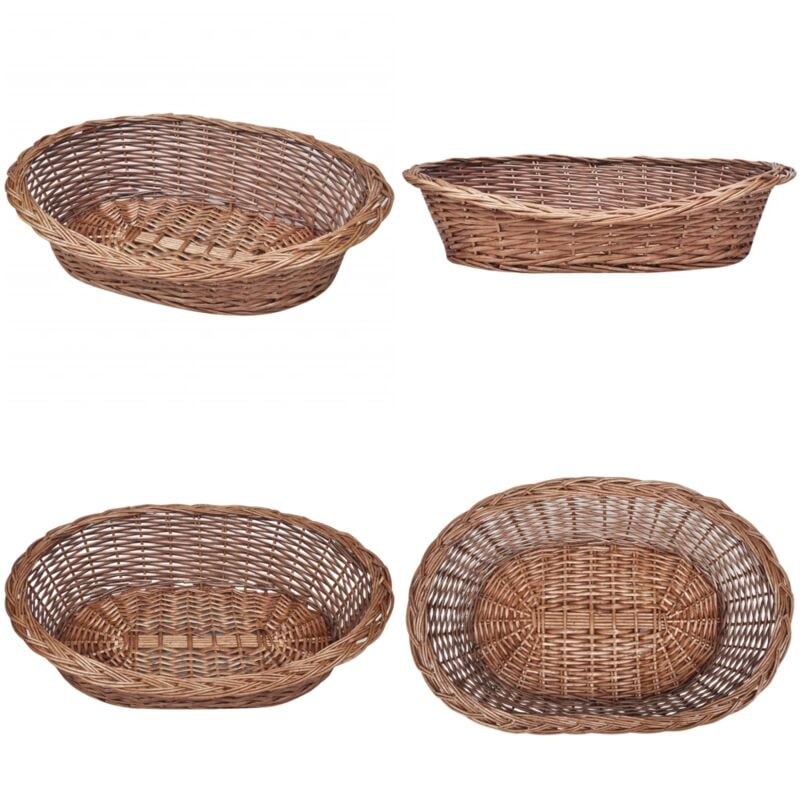 Panier/Lit pour animaux de compagnie Naturel 69 cm - Panier Pour Chien - Panier Pour Chat - Couchage Chien - Couchage Chat - Lit Pour Chien - Home &