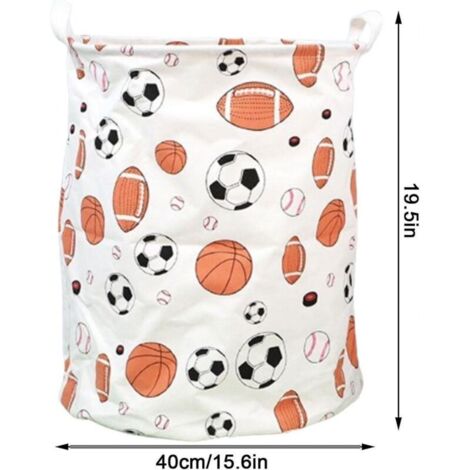 Paniers à linge, tissu en toile pliable, panier à linge portable avec poignées, bac de rangement pour vêtements sales, organisateur de jouets pour salle de bain