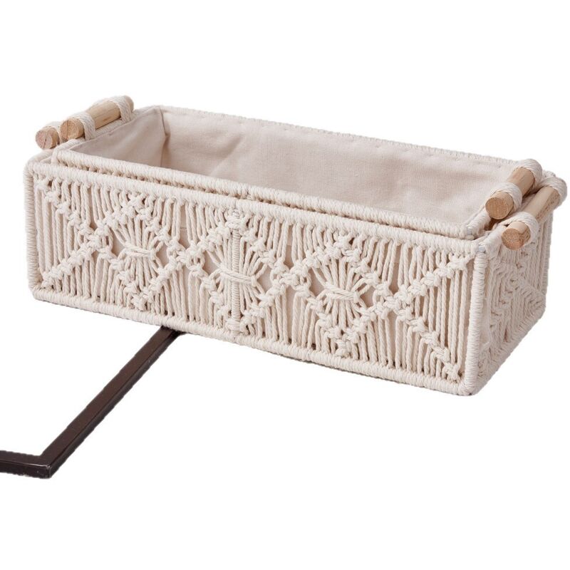Paniers de rangement tressés, boîtes décoratives, plateaux de table décoratifs tressés à la main, réservoirs de toilettes, armoires à étagères,