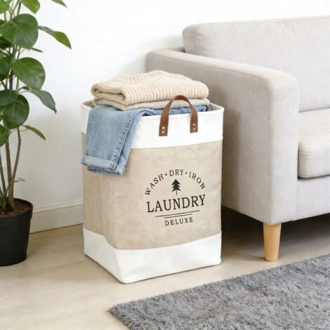 Paniers linge de rangement G autoportants pour vtements