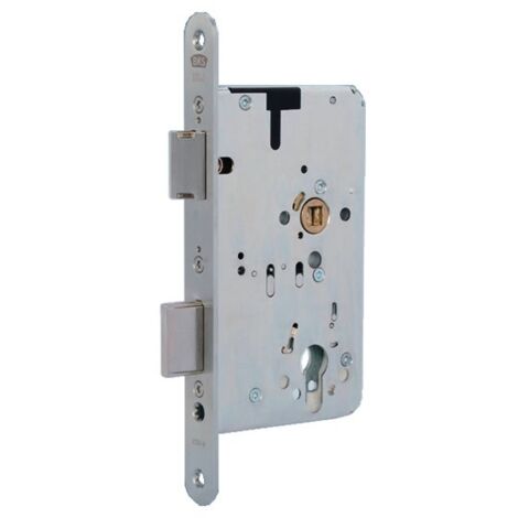 Panik-Einsteckschloss 2324 Fkt.D rd 20/65/72/9mm DIN L VA